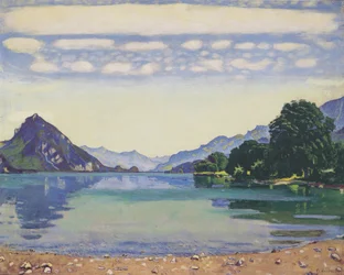 Lake Thun from Lessigen